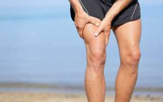 Боль в мышцах ног выше колена: лечение, причины